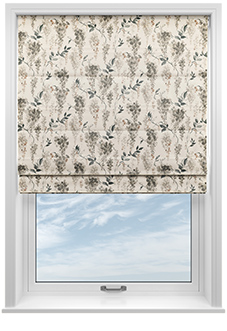 Wisteria Silk, Minimalist - Roman Blind
